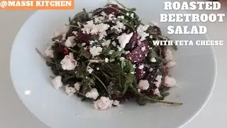 Roasted Beetroot Salad with Feta Cheese