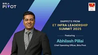 How Birla Pivot Is Digitising the Procurement Workflow | ET Infra Leadership Summit 2025