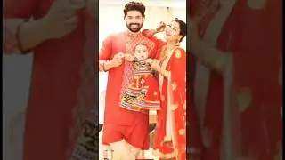 debina decodes # gurmeet choudhary with his beautiful wife 💕# with his cute daughter lianna # piku #