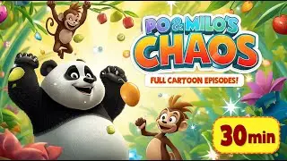 Po & Milo: Bamboo gets stuck! | Cartoon Network Episodes | English Cartoon Episode