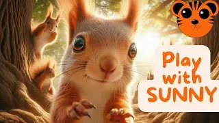 Sunny the Squirrel's Adventure! | Fun Kids' Sing-Along Story | Interactive Song for Children