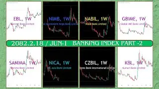 NABIL, GBIME, CZBIL & KBL TECHNICAL ANALYSIS | 2082.2.18 | #nepse #banking