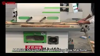 Straight Line Rip Saw Machine For solid wood#sawingmachine  #woodworkingmachine #machine