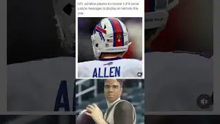NFL will allow players to choose 1 of 6 social justice messages to display on helmets this year 👀