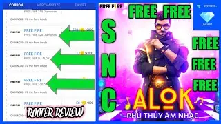 Use Rooter App and Get Free Diamonds and Dj Alok Charecter  In Free Fire