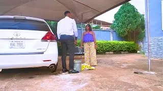 D Billionaire's daughter fel in luv wit D Driver wen she saw him cleanin her dads car|Nigerian Movie