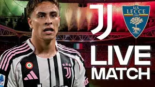 🔴 WATCH NOW: JUVENTUS vs LECCE | SERIE A LIVE REACTION