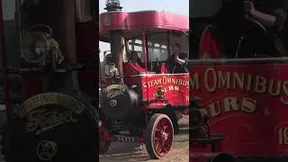 Foden Steam Bus at Fawley Hill