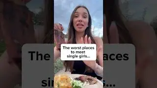 The worst places to meet single girls&hellip; #datingadvice #datingtips