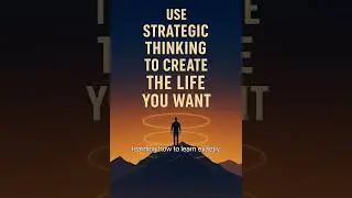 Use Strategic Thinking To Create The Life You Want