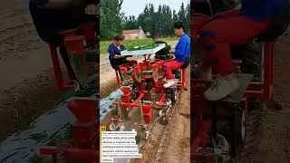 Precision Seed Planting Machine at Work | Fast & Accurate Agricultural Technology