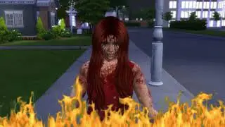 CARRIE | Sims 4 Horror Movie (TEASER #1)