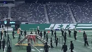 JP Stevens  high school Edison NJ marching Hawks performance at MetLife Stadium November 2025