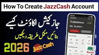 How to Create JazzCash Account in 2026 | Make Jazz Cash Account *786#