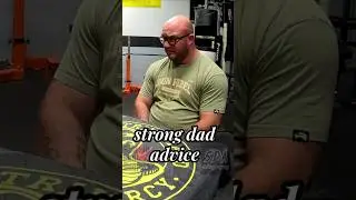 Strong Dad Advice? #shorts #strongman #strongdadapparel