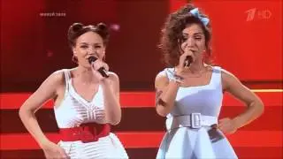 Мария Ероян и Эллина Решетникова &laquo;All About That Bass&raquo; Голос 4 Поединки