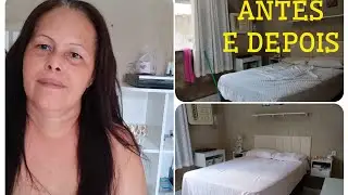 PRIMEIRA FAXINA NO QUARTO 2026 ,LAVEI ROUPA DICA PRODUTOS 