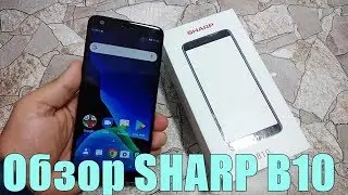 Sharp B10 честный обзор / Игры / Камера / Батарея