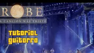 TUTORIAL GUITARRA - LA CANCI&Oacute;N MAS TRISTE EXTREMODURO ( ROBE)