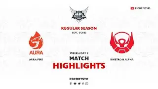 Aura Fire vs Bigetron Alpha HIGHLIGHTS MPL ID S10 | AURA vs BTR ESPORTSTV