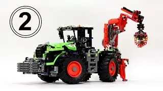 ЛЕГО Техник 42054 Трактор &ndash; Обзор 2 / LEGO Technic 42054 Claas Xerion 5000 Trac VC &ndash; Review 2