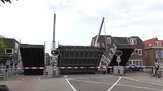 Brugopening Lijndraaiersbrug Maassluis Ophaalbrug Drawbridge/ Pont Levis/ Klappbrücke