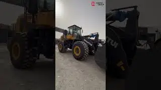 Power Through the Toughest Jobs with the Shantui L55B5! Wheel Loader #Wheel Loader #ShantuiQatar