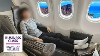 Бизнес-класс Hawaiian Airlines: возвращение в Японию! Гонолулу-Ханеда с лаунжем Гавайев