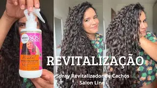 REVITALIZA&Ccedil;&Atilde;O com Spray Revitalizador  De repente Pronta Salon Line