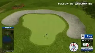 Golden Tee Great Shot on Hawkeye Hills!