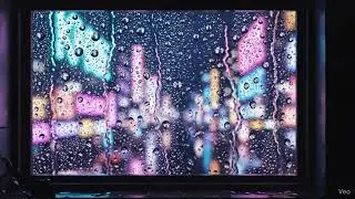 Neon Rain Window &mdash; 8 Seconds of Calm | Aurora Relax Studio (ARS)
