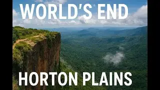 Misty world&rsquo;s end at Horton plains in Nelu season #srilanka #nature  #mist #nelu