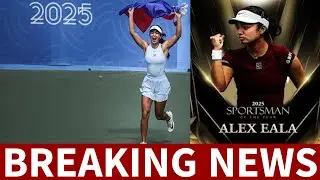 Big NewsRising Tennis Sensation Alex Eala The Uncontested 2025 SPIN ph Sportsman of the Year!