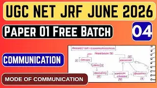 04 Critical Listening | mode of Communication | Free Batch | UGC NET Paper 1 | UGC NET JRF June 2026