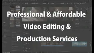 Professional Video Editing Services and Production Services for Video Marketing Ads & Promos - V2