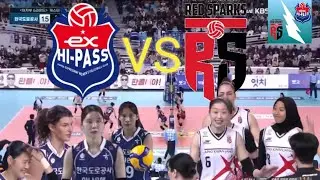 FULLMATCH HI PASS VS RED SPARK || RED SPARK RAIH KEMENANGAN LAGI !! MEGAWATI TERSENYUM BANGGA