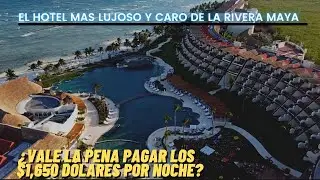 Asi es el HOTEL mas LUJOSO de la RIVERA MAYA//GRAND VELAS// ¡¿VALE LA PENA PAGAR TANTO?