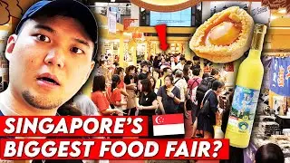 I Try INSANE Japanese Food at Singapore's Biggest CNY Fair!