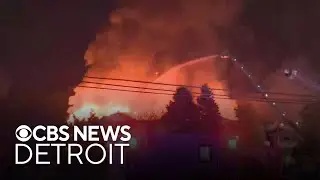 Crews battling massive fire at senior living facility in Southgate