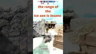 THE RANGE OF THE ICE AXE IS INSANE - ISONZO ITALIAN FRONT  #isonzo