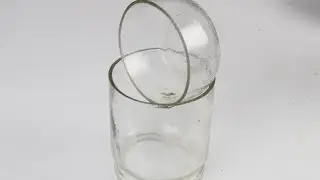 How to cut glass bottles/cans USING OIL ! #shorts