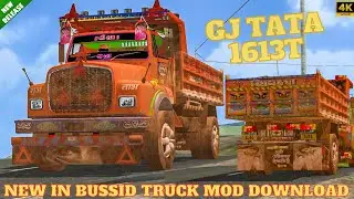 New Mod In Bussid Gujarat Tata 1613T Tipper Truck Mod Download Bus Simulator Indonesia