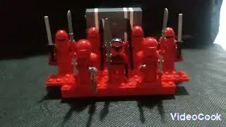 La guardia Roja LEGO Star Wars (Guardias Reales, Guardias Pretorianos, Mayor Bonreg) #moc