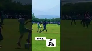 How to Use SKILL MOVES in a Soccer Game ⚽️ #football #soccer