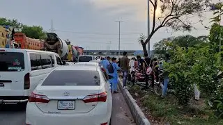 Route at park road for vvip movement.