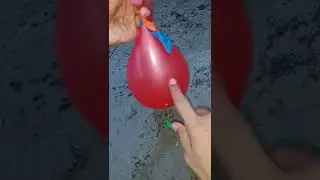 3 Layer Water Balloon And Petrol | Petrol Tricks | #shorts #youtubeshorts #trending