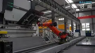 Robot Bending Line for medium thickness plates