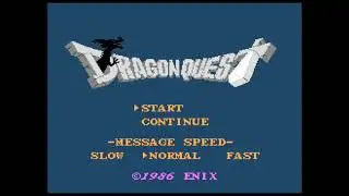 【タイトルデモ】ドラゴンクエスト DRAGON QUEST(FC)