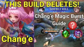 Chang'e Magic Burst Build Guide - Counter Uranus & Angela EASY! | MLBB S37 Meta #mobilelegends