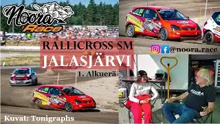 1. Alkuer&auml; (Rallicross SM Jalasj&auml;rvi) Incar 26.7.2025 Noora Kinnunen, Honda Civic V1600